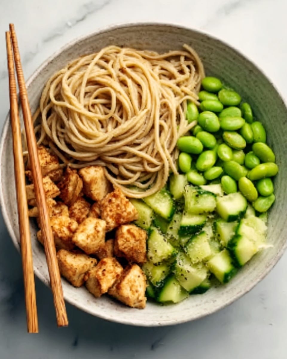 15 Minute Meal Prep: Sesame Noodle Bowls Recipe