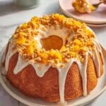 Peach Cobbler Pound Cake Recipe