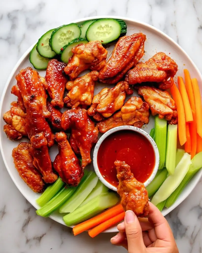 Sticky Chicken Wings Recipe
