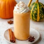 Creamy Pumpkin Smoothie with Banana and Warm Spices Recipe