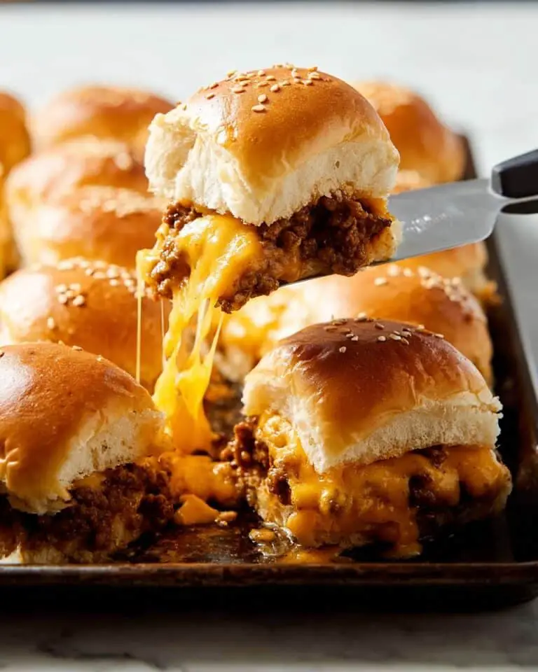 Cheeseburger Sliders Recipe