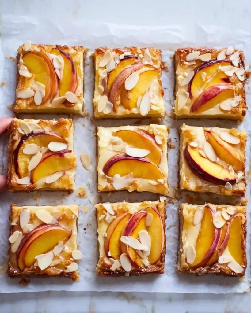 Easy Peach Tartlets Recipe