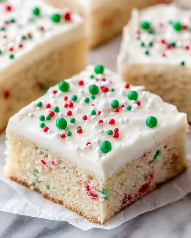 Holiday Sugar Cookie Bars Recipe