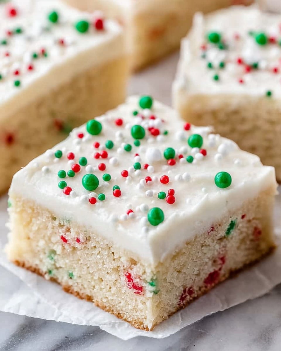 Holiday Sugar Cookie Bars Recipe