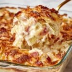 Chicken Alfredo Cabbage Bake Recipe