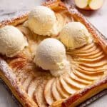 Easy French Apple Tart - Tarte Fine aux Pommes Recipe