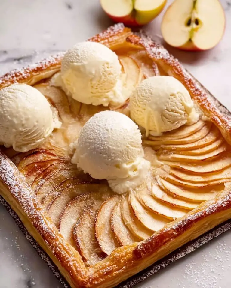 Easy French Apple Tart – Tarte Fine aux Pommes Recipe