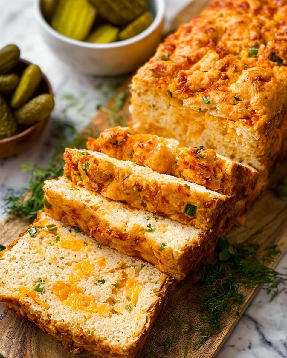 Dill Pickle Cheese Bread Recipe