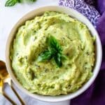 Vegan Pesto Mashed Potatoes Recipe