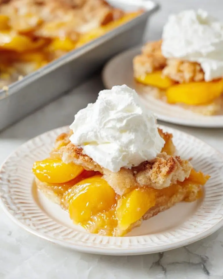 Easy Peach Cobbler Recipe