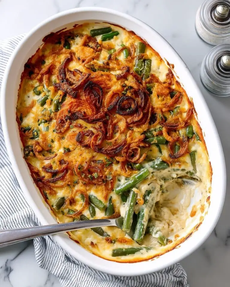 The Easiest Green Bean Casserole Recipe