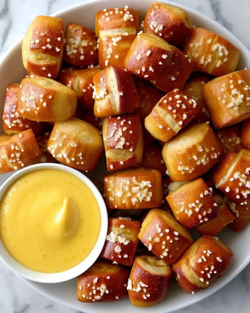 Easy Homemade Soft Pretzel Bites Recipe