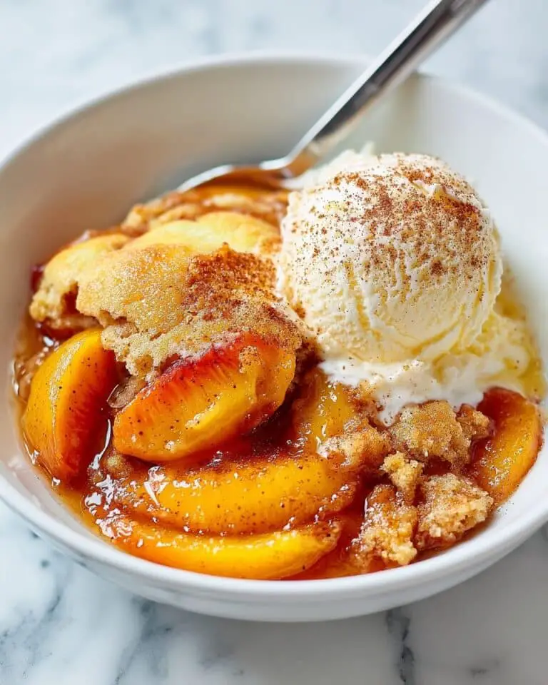 Easy Peach Cobbler Delight Recipe