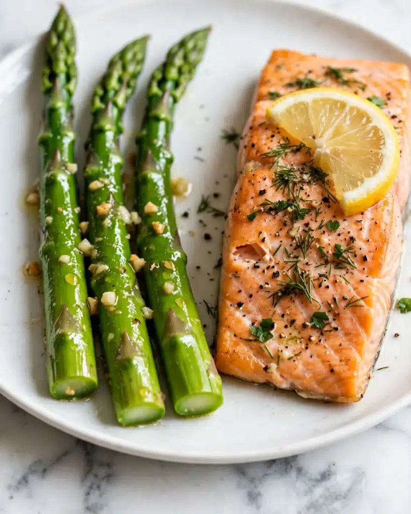 Thick Asparagus with Lemon Butter Recipe
