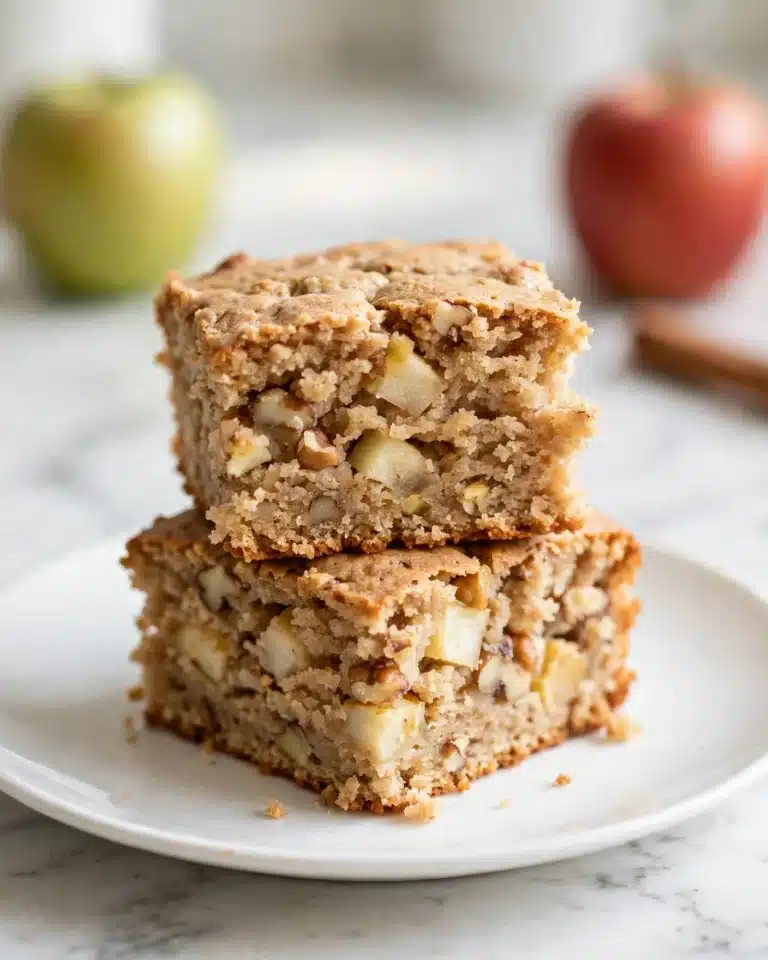 Fresh Apple Cake with Brown Sugar Glaze Recipe