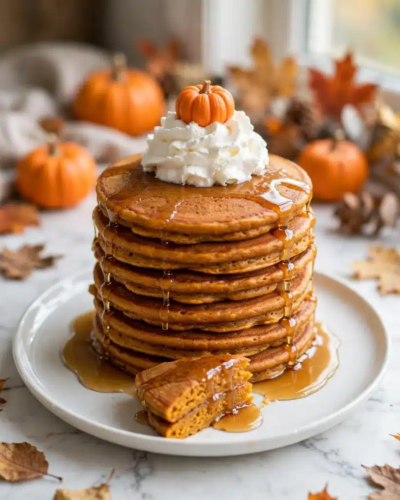 Easy Pumpkin Pancakes Recipe