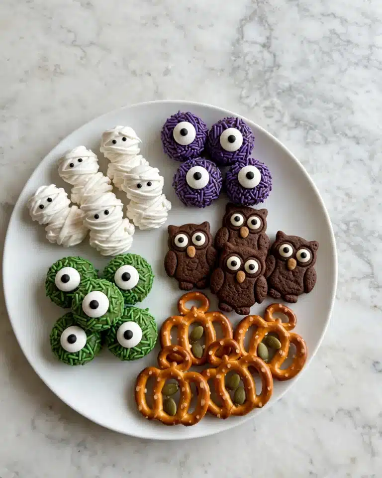Spooky Chocolate Covered Pretzel Board Recipe