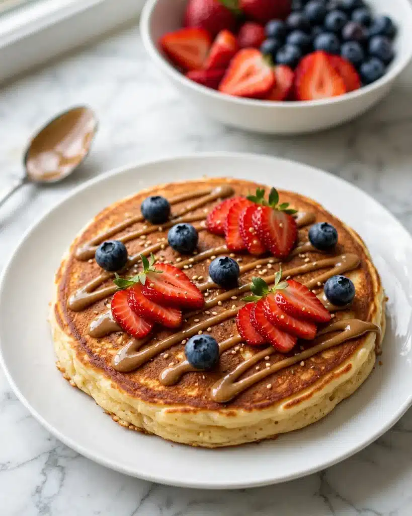 Ridiculously Easy Protein Pancakes with Almond Flour and Protein Powder Recipe