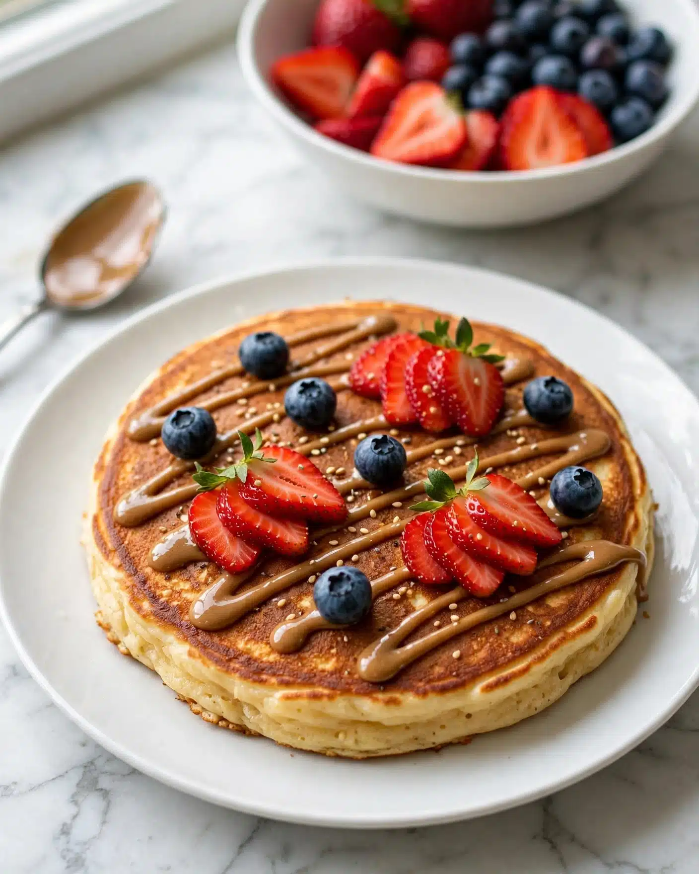 Ridiculously Easy Protein Pancakes with Almond Flour and Protein Powder Recipe