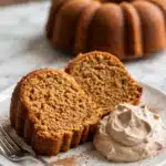 Pumpkin Spice Bundt Cake with Espresso Whipped Cream Recipe