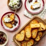 Simple Homemade Garlic Crostini Recipe