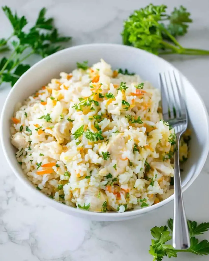 Instant Pot Chicken and Rice Recipe