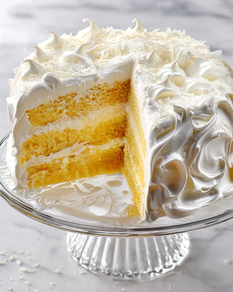 Holiday Snowflake Cake Recipe