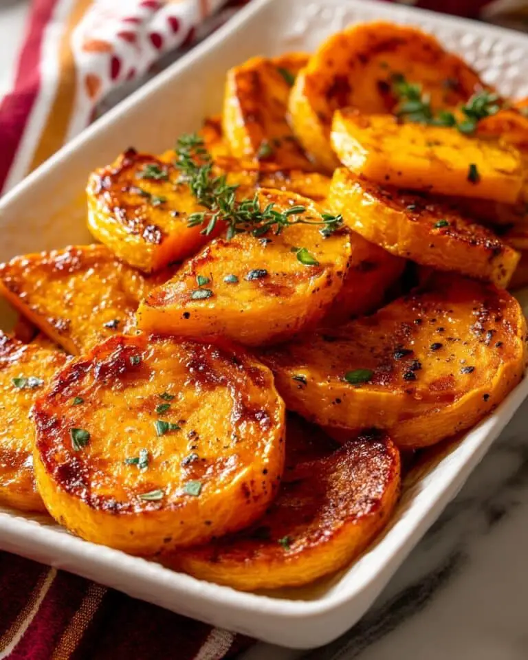 Roasted Butternut Squash with Brown Butter and Sage Recipe