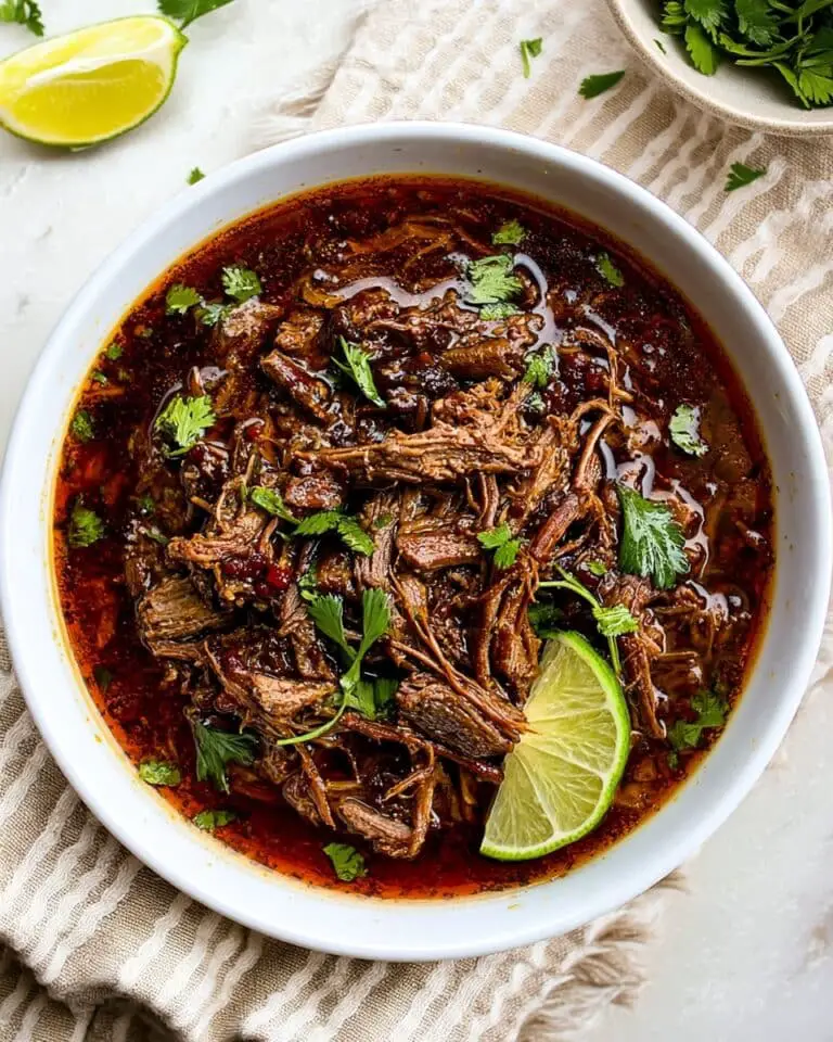 Slow Cooker Barbacoa Beef Recipe
