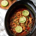 Easy Slow Cooker Cilantro Lime Chicken Recipe
