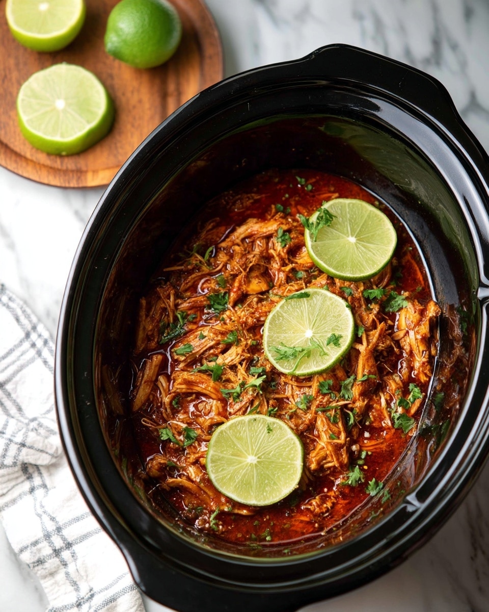 Easy Slow Cooker Cilantro Lime Chicken Recipe