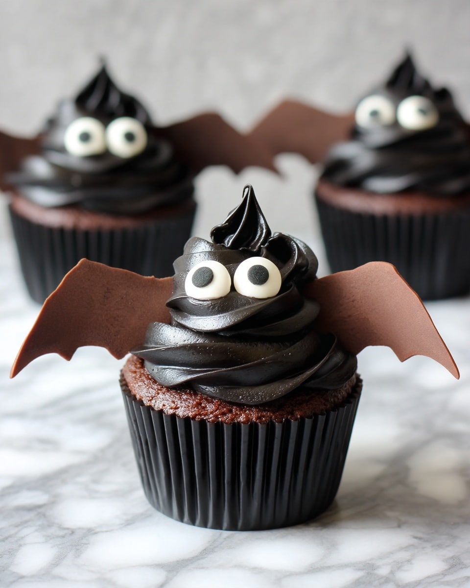 Bat Cupcakes Recipe
