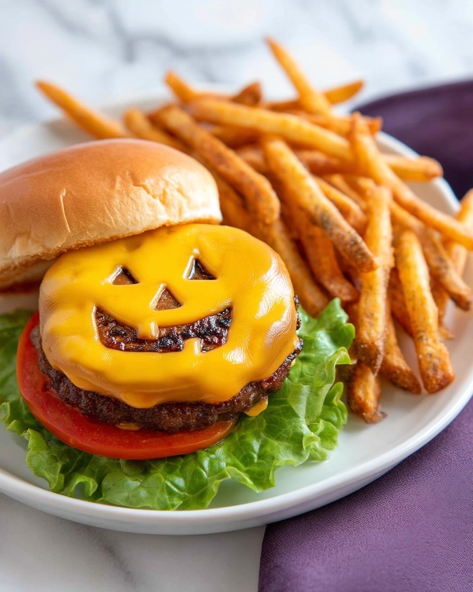 Jack-O'-Lantern Burgers Recipe