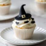 Easy Witch Hat Cupcakes for Halloween Recipe