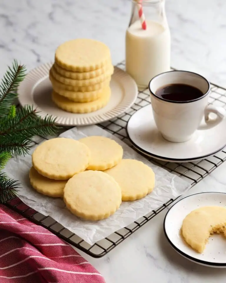 Easy Shortbread Cookies Recipe