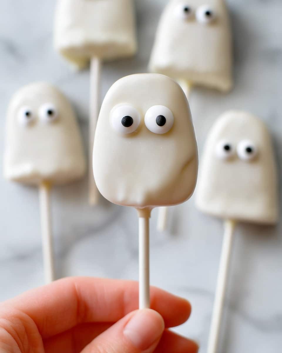 Ghost Cake Pops Recipe