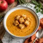 Creamy Roasted Apple Pumpkin Soup Recipe