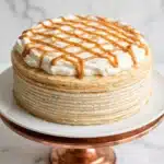 Salted Caramel Crepe Cake Recipe