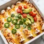 Spicy Black Bean Chicken Enchiladas with Pumpkin Sour Cream Sauce Recipe