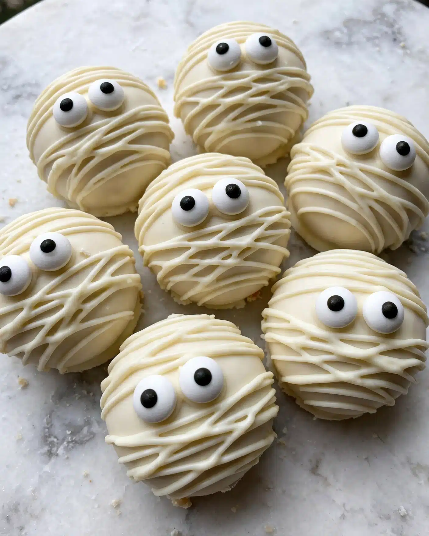Mummy Cookie Dough Truffles Recipe