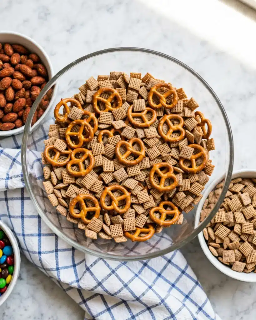 Cinnamon Sugar Snack Mix Recipe