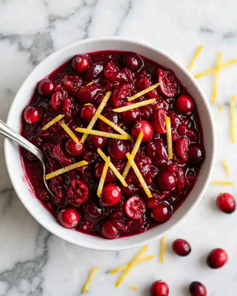 Classic Make-Ahead Cranberry Sauce for Thanksgiving Recipe