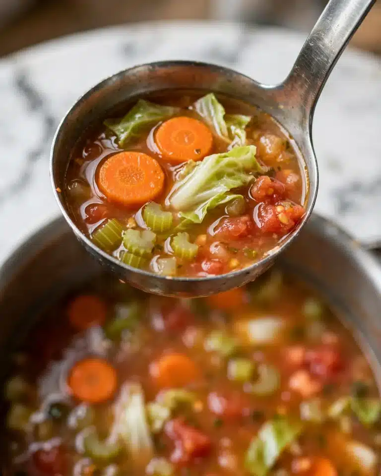 Hearty Cabbage Soup with Vegetables Recipe