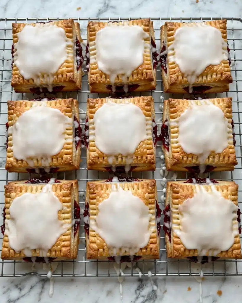 Giant Strawberry ‘n’ Cream Pop Tart Recipe