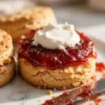 Lemonade Scones with Cream and Jam Recipe