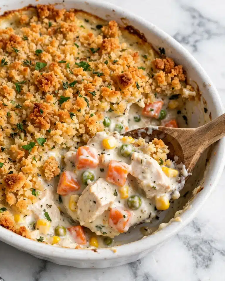 Chicken and Stuffing Casserole Recipe
