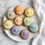 Paul Hollywood's Iced Gems: Colorful Shortbread Cookies with Royal Icing Frosting Recipe