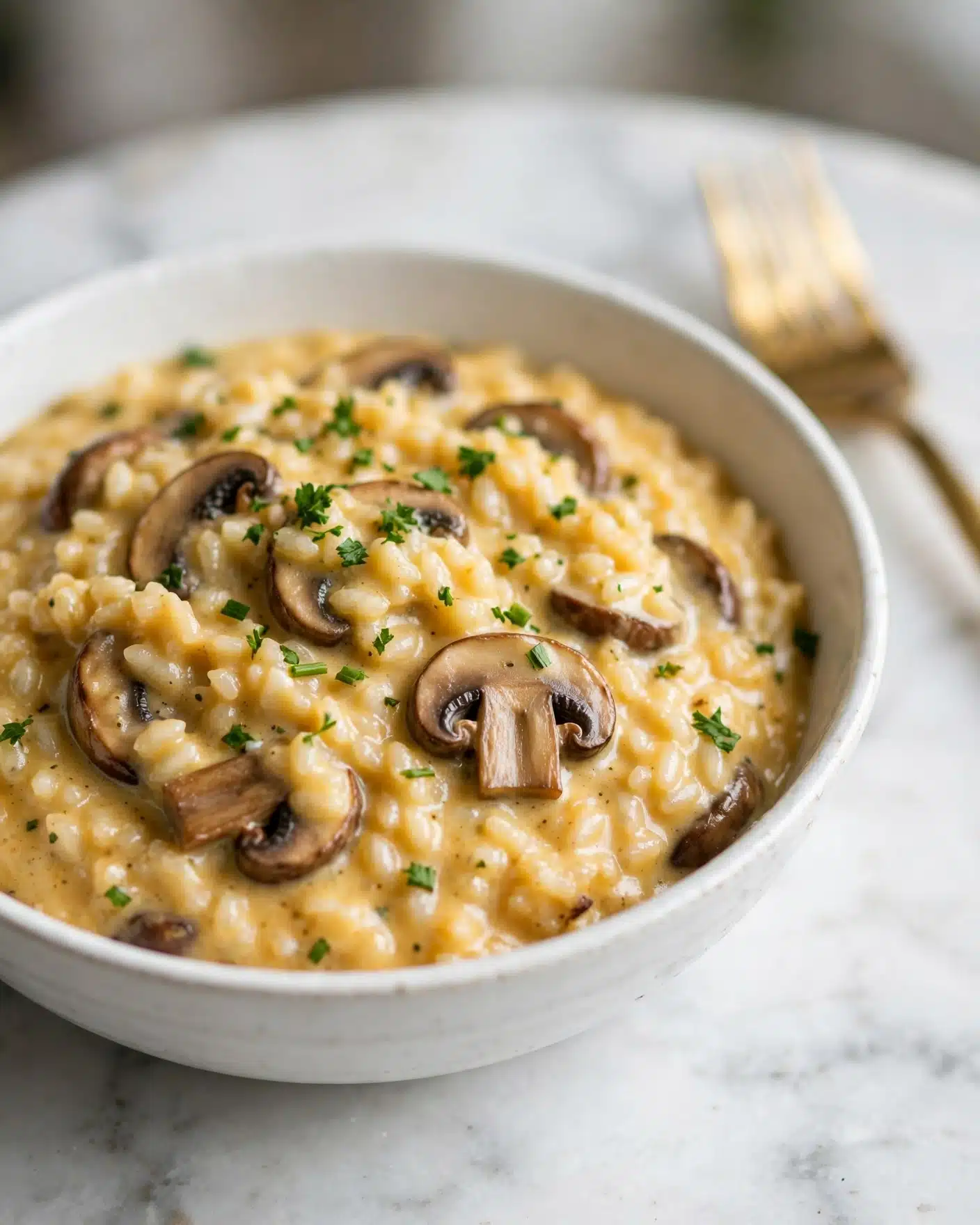 Mushroom and Leek Risotto Recipe
