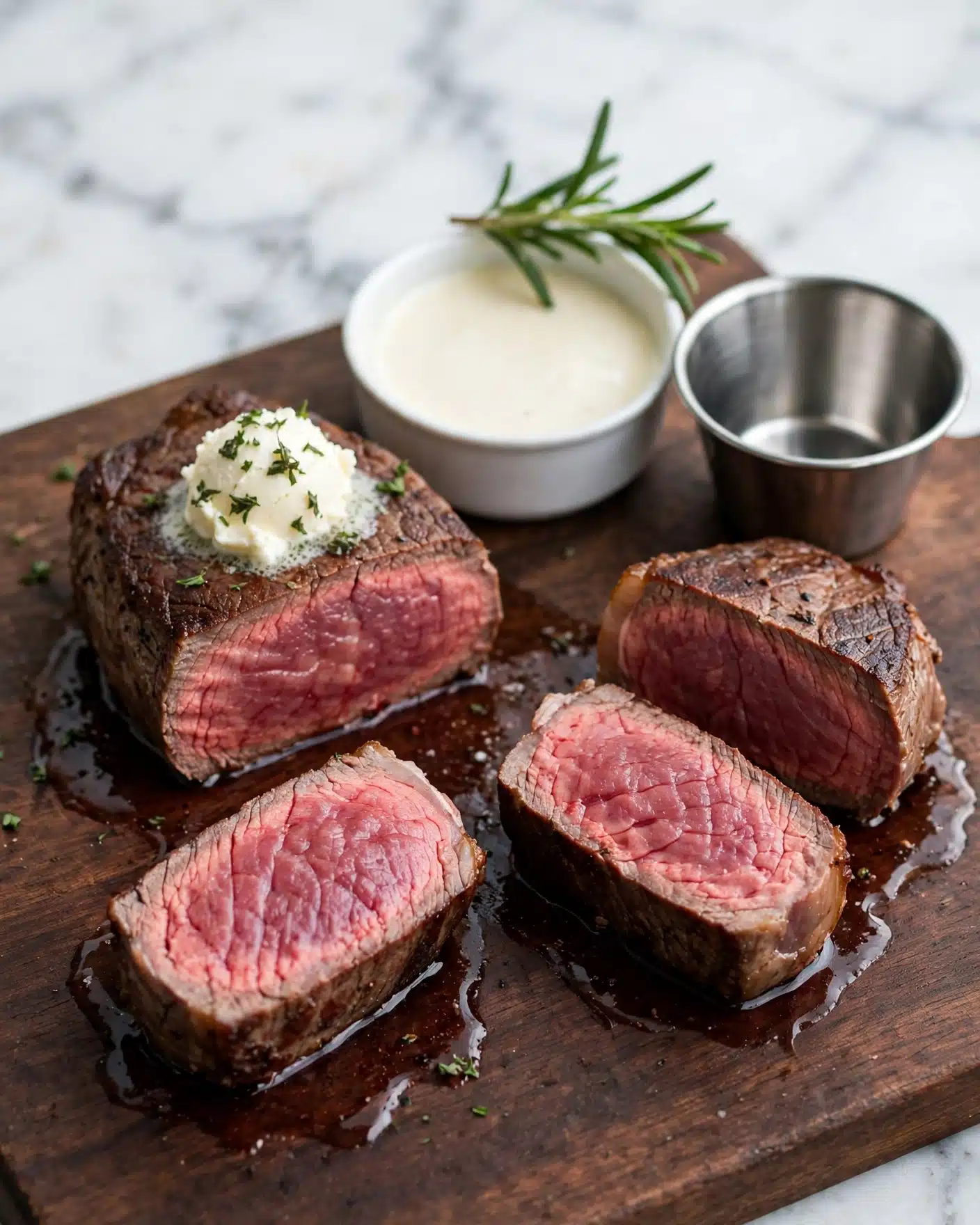 Perfect Herb-Butter Filet Mignon Recipe