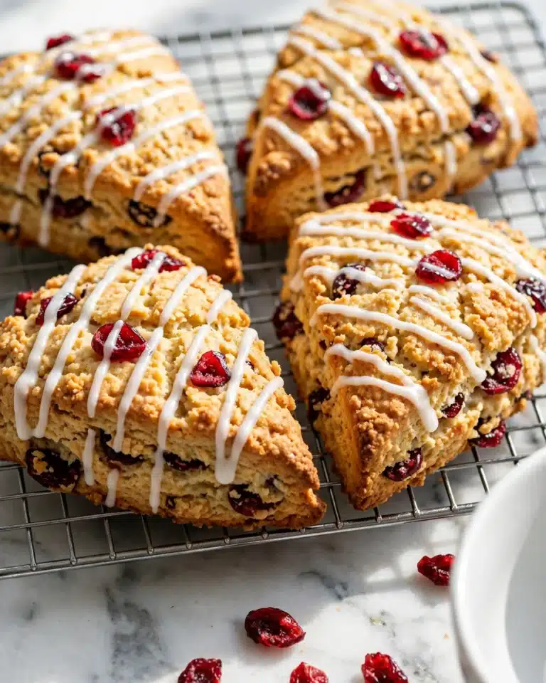 Classic Homemade Pastry Scones with Mix-ins and Glaze Recipe